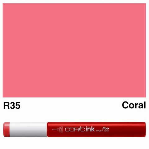 COPIC INK R35 CORAL NEW BOTTLE