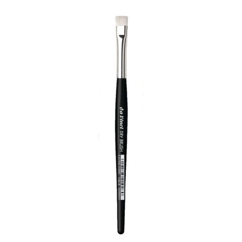 DA VINCI DRY BRUSH WHITE SYNTHETIC FLAT #8