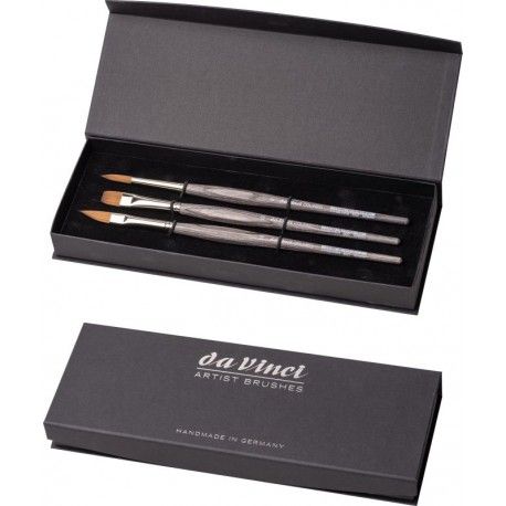DA VINCI COLINEO WATERCOLOUR BRUSH GIFT BOX SET 3