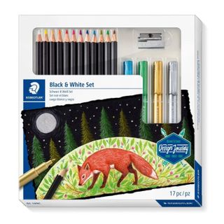 STAEDTLER DESIGN JOURNEY MIXED BLACK & WHITE SET17