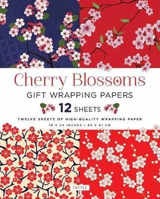 CHERRY BLOSSOM GIFT WRAPPING PAPER