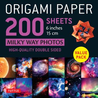 ORIGAMI PAPER 200 SHEETS MILKY WAY PHOTOS