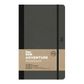 FLEXBOOK ADVENTURE NOTEBOOK MEDIUM RULED OFF-BLACK