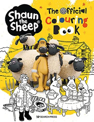 SHAUN THE SHEEP COLOURING BOOK