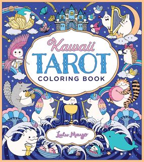 KAWAII TAROT COLOURING BOOK