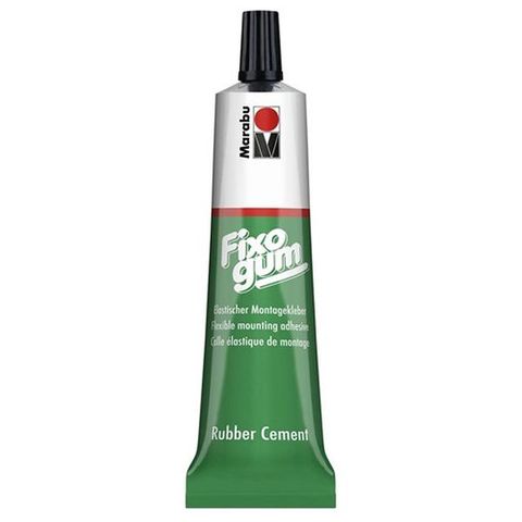 MARABU FIXOGUM RUBBER CEMENT 125G TUBE