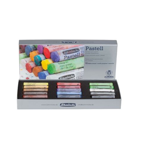 SCHMINCKE EXTRA SOFT PASTEL SET 15