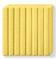 FIMO LEATHER EFFECT 57G BLOCK SAFRON YELLOW