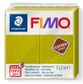 FIMO LEATHER EFFECT 57G BLOCK OLIVE