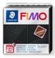 FIMO LEATHER EFFECT 57G BLOCK BLACK