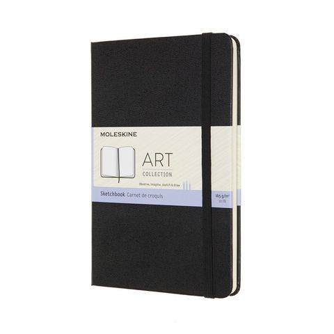 MOLESKINE ART SKETCHBOOK MEDIUM BLACK