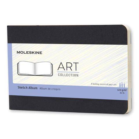 MOLESKINE ART SKETCH ALBUM POCKET BLACK