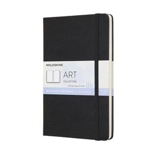 MOLESKINE ART WATERCOLOUR PORTRAIT LARGE BLACK