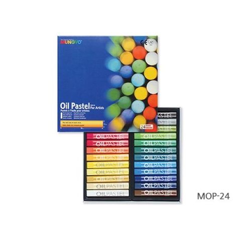 MUNGYO OIL PASTELS MOP-24 SET 24