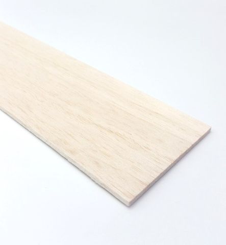 GH BALSA WOOD SHEET 100 X 4 X 915MM