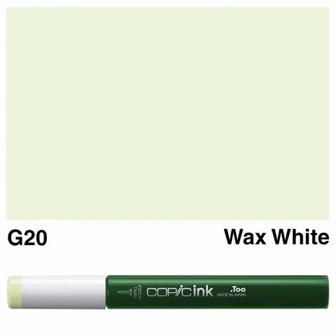 COPIC INK G20 WAX WHITE NEW BOTTLE