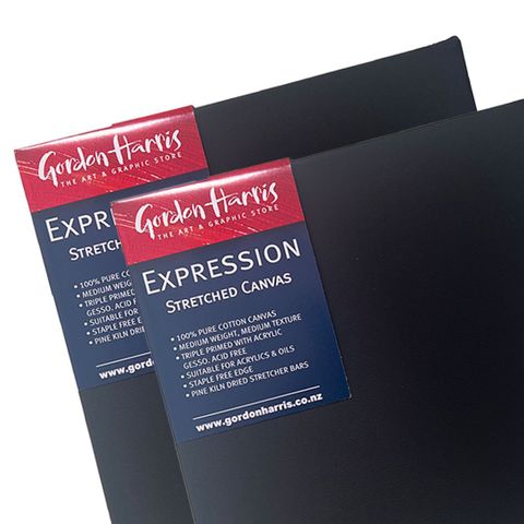 EXPRESSION CANVAS BLACK HD 08X08 IN