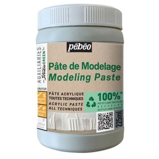 PEBEO STUDIO GREEN MODELLING PASTE 225ML