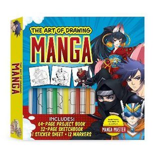 How to Draw Manga Art Kit for Adults, Hinkler ArtMaker, Learn to Draw  Anime Art, Gifts for Manga Fans