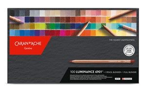 CARAN D'ACHE LUMINANCE 6901 PENCIL SET 100