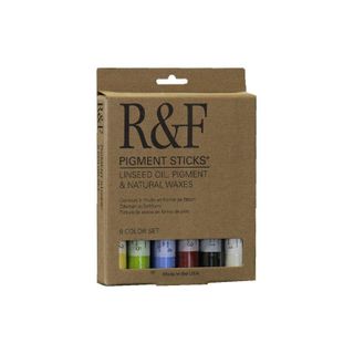 R&F PIGMENT STICK SET 6 X 38ML INTRO COLOURS