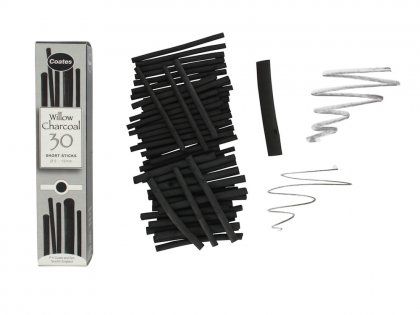 COATES WILLOW CHARCOAL 30 ASSORTED SHORT