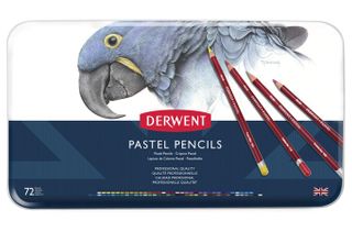 DERWENT PASTEL PENCIL TIN SET 72