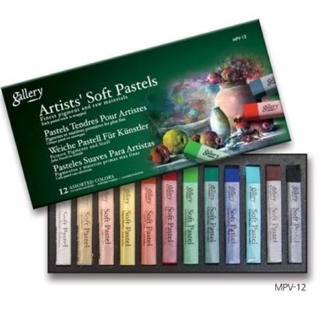 MUNGYO GALLERY SOFT PASTEL ASSORTED SET 12