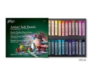 MUNGYO GALLERY SOFT PASTEL ASSORTED SET 24