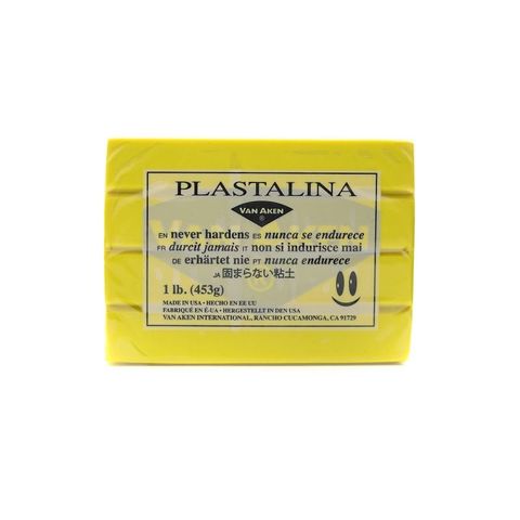 PLASTALINA 453GM YELLOW