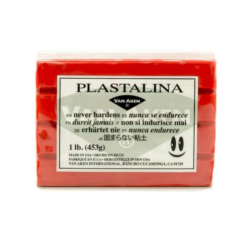 PLASTALINA 453GM RED