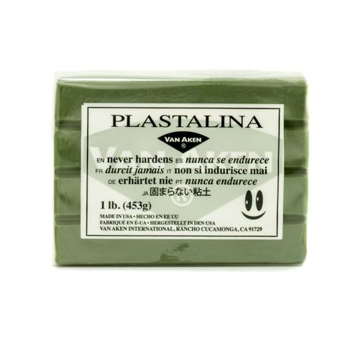 PLASTALINA 453GM GRAY-GREEN