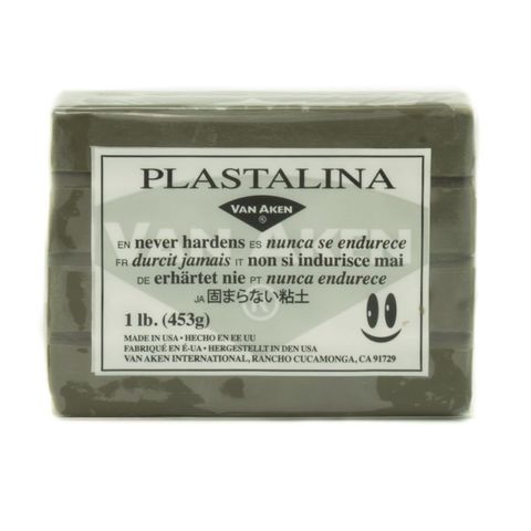 PLASTALINA 453GM SCULPTOR GRAY