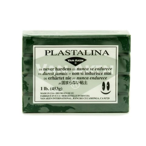 PLASTALINA 453GM DARK GREEN