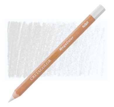 CRETACOLOR MEGACOLOR PENCIL PERMANENT WHITE