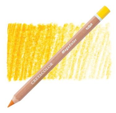 CRETACOLOR MEGACOLOR PENCIL CHROMIUM YELLOW