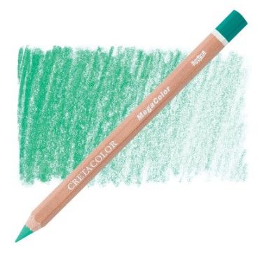 CRETACOLOR MEGACOLOR PENCIL EMERALD GREEN