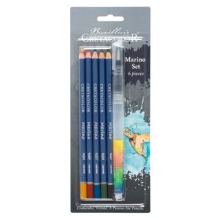 CRETACOLOR MARINO WATERCOLOUR PENCIL BLISTER SET 6