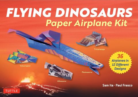 FLYING DRAGONS PAPER AIRPLANE KIT