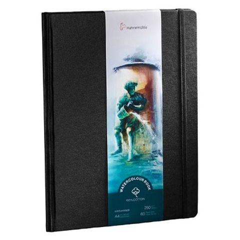 HAHNEMUHLE WATERCOLOUR BOOK 100% COTTON A6 PORTRAI