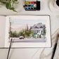 HAHNEMUHLE WATERCOLOUR BOOK 200G 19.5 X 19.5CM