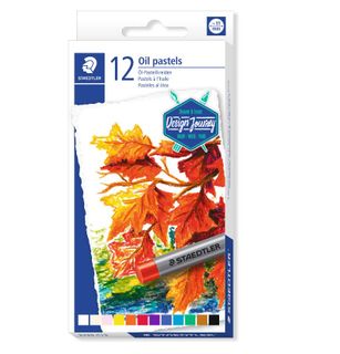 STAEDTLER DESIGN JOURNEY OIL PASTEL SET 12