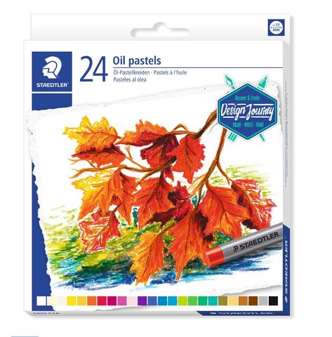 STAEDTLER DESIGN JOURNEY OIL PASTEL SET 24