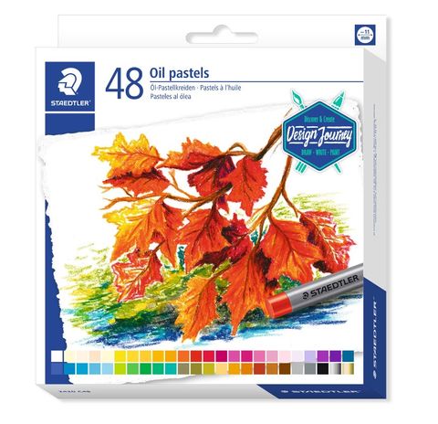 STAEDTLER DESIGN JOURNEY OIL PASTEL SET 48