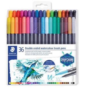 STAEDTLER DESIGN JOURNEY W/C TWIN TIP PEN SET 36