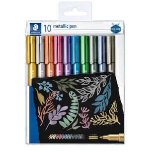 STAEDTLER DESIGN JOURNEY METALLIC MARKER SET 10