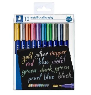 STAEDTLER DESIGN JOURNEY METALLIC CALLIGRAPHY SET