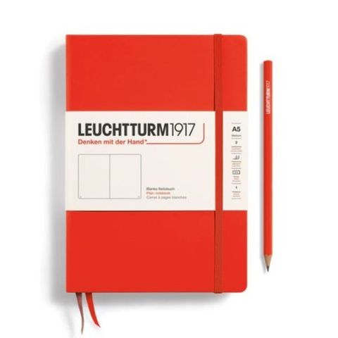 LEUCHTTURM1917 NOTEBOOK A5 PLAIN LOBSTER