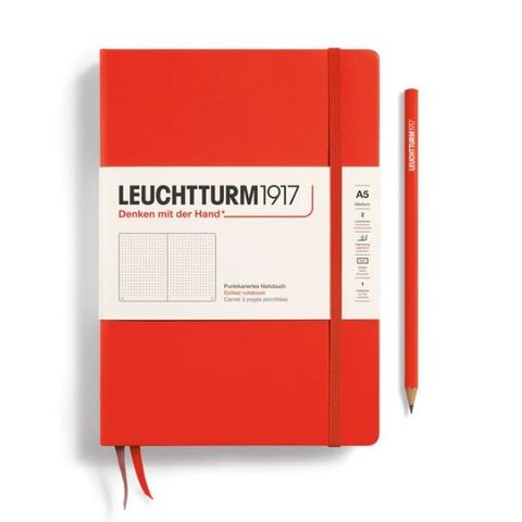 LEUCHTTURM1917 NOTEBOOK A5 DOTTED LOBSTER