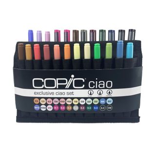 COPIC CIAO + MULTILINER WALLET SET